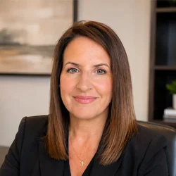 A headshot photo of Mary Bucur