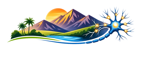 The West Valley Neuropathy Center Logo in white